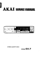 Akai GX-7-Service-Manual
